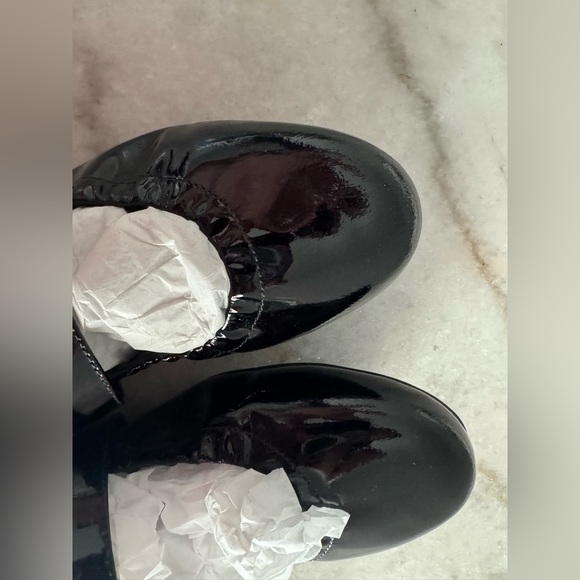 Schutz black ballerina flats - Picture 6 of 9